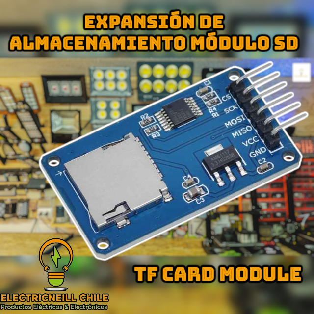 Módulos Lectores de Tarjeta SD / MicroSD para Arduino, ESP8266, ESP32 y Raspberry Pi