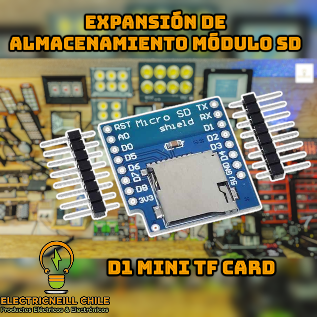 Módulos Lectores de Tarjeta SD / MicroSD para Arduino, ESP8266, ESP32 y Raspberry Pi