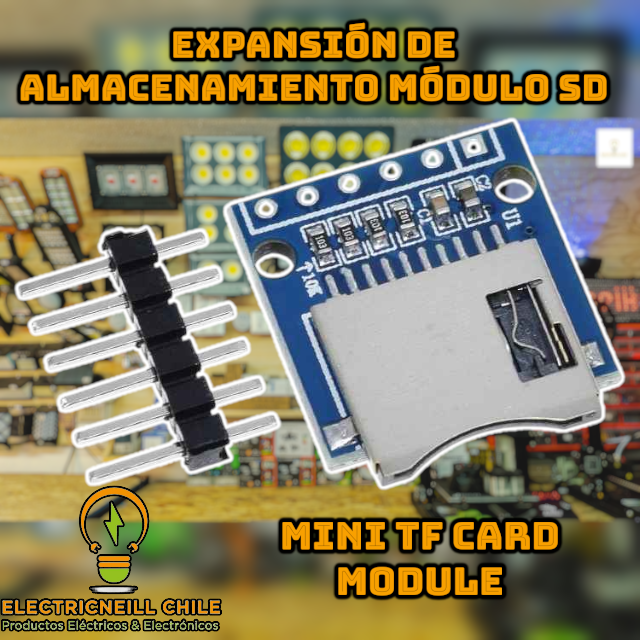 Módulos Lectores de Tarjeta SD / MicroSD para Arduino, ESP8266, ESP32 y Raspberry Pi
