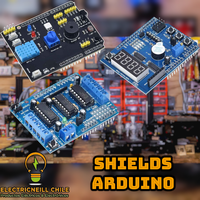 Arduino Shield 9 en 1 – ELECTRICNEILL CHILE SPA