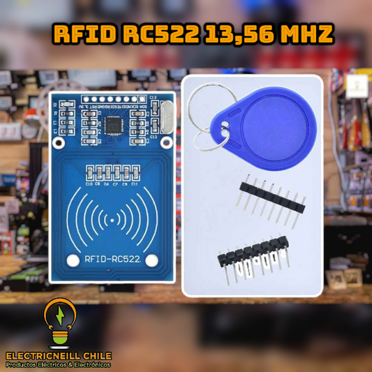 Kit RFID RC522 13,56 MHz – Módulo Lectura y Escritura SPI para Arduino