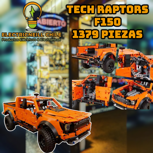 Bloques Armables de Alto Rendimiento Camioneta Raptor