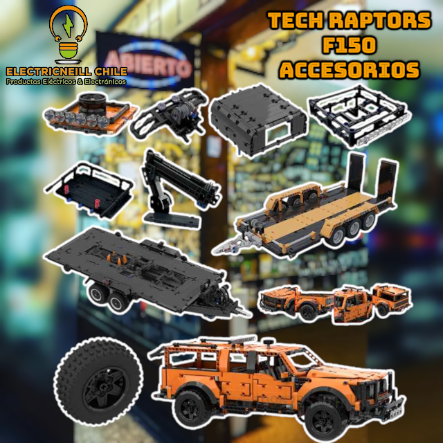 Bloques Armables de Alto Rendimiento Camioneta Raptor